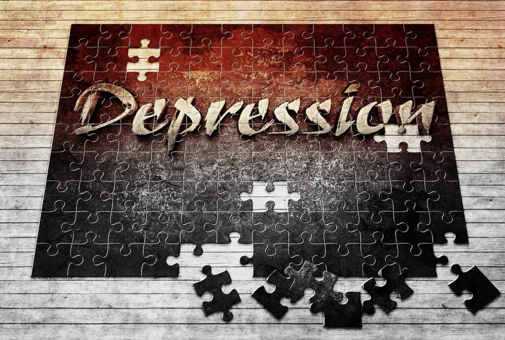 living with depression
